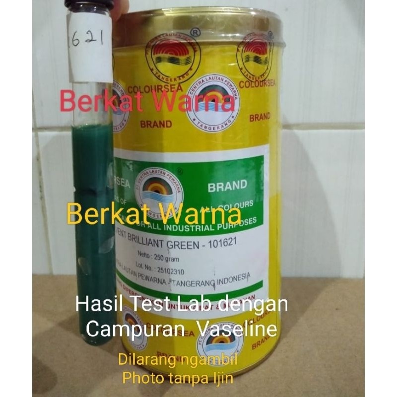 

Pewarna Minyak Solvent Brilliant Green 101621 Coloursea Powder