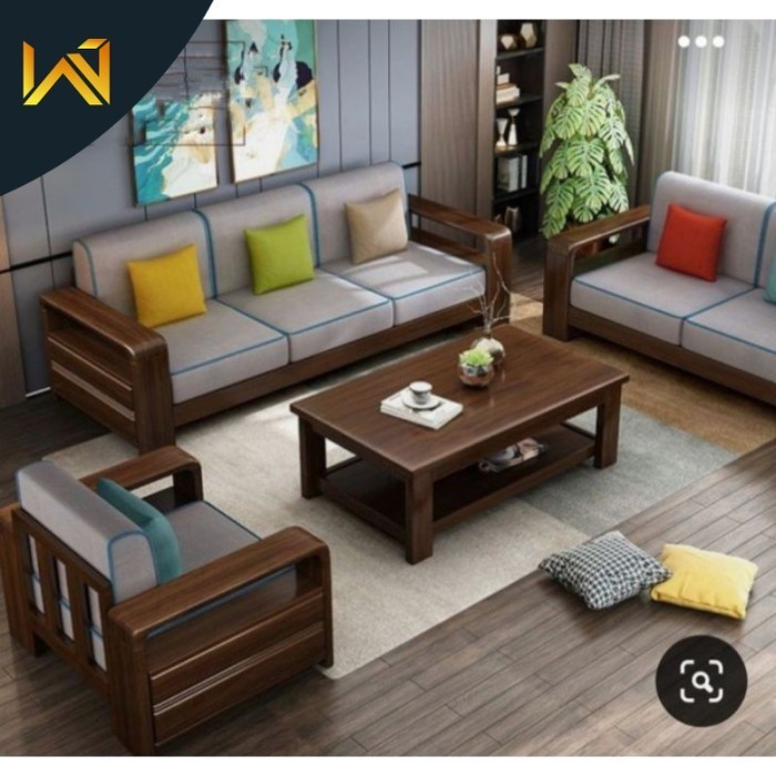 kursi tamu Sadewa jati sofa minimalis jati Jepara jepara