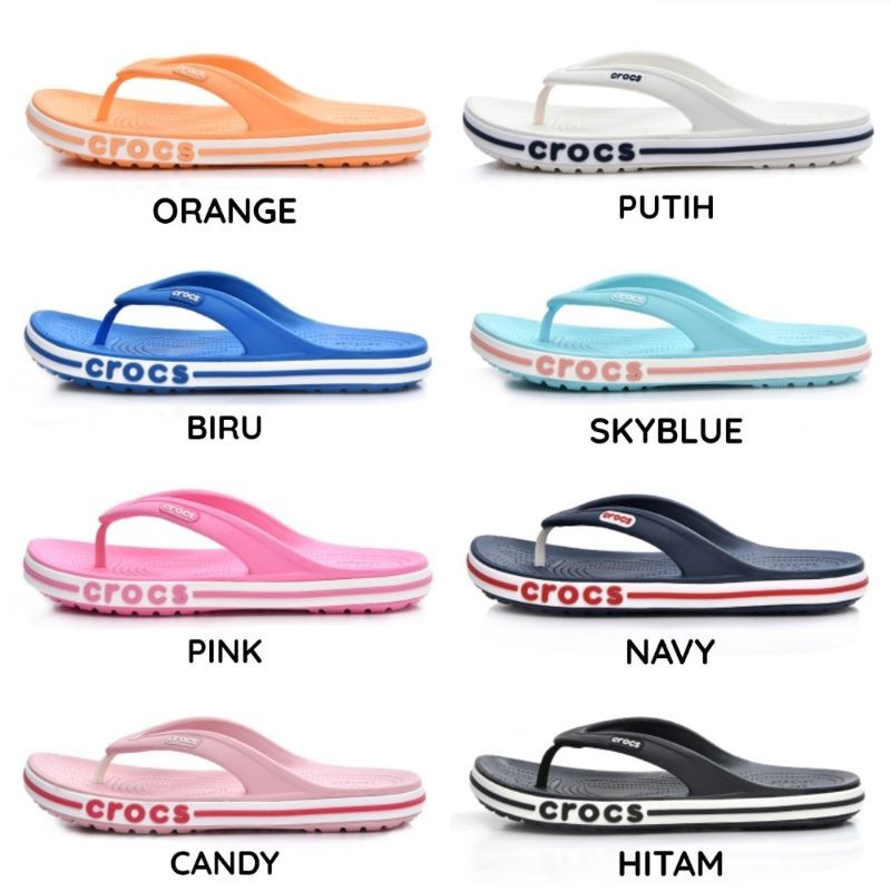 Sandal Crocs Baya Jepit / crocs Baya / Sandal Crocs wanita baya flip / Sandal jepit crocs pria