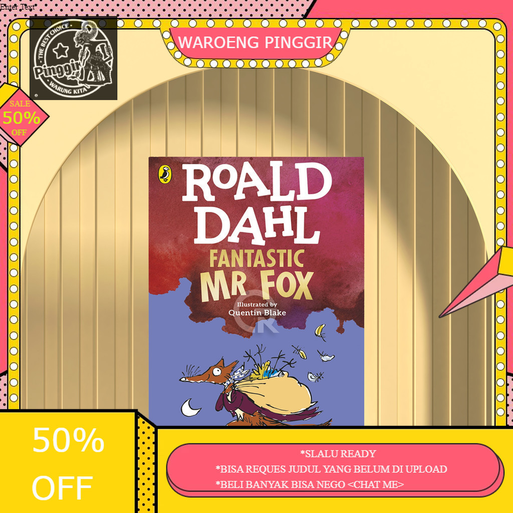 Book Fantastic Mr. Fox by Roald Dahl