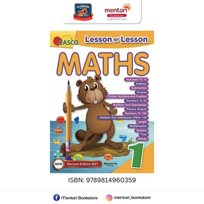 

Casco Lesson by Lesson Maths | Buku SD
