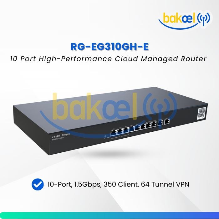 RUIJIE RG-EG310GH-E RG-EG310GHE 10-Port Hh-Performance Cloud Managed Office Router