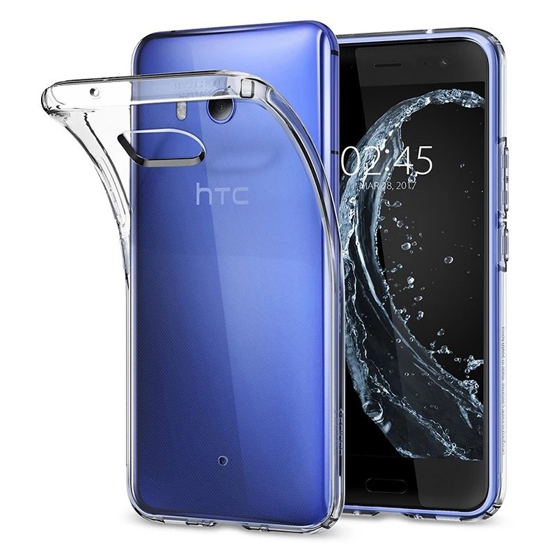 CASE HTC U11 / U11 PLUS ULTRATHIN CRYSTAL CLEAR TRANSPARANT ANTI SHOCK