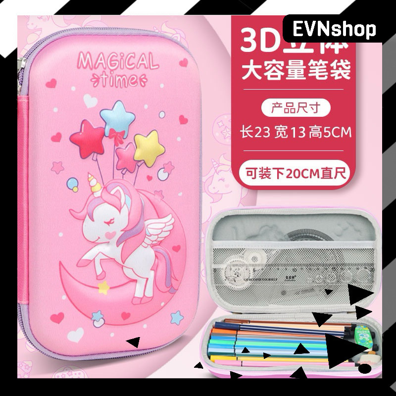 

Tempat Kotak Pensil Anak KAIN 3D Karakter/ Kotak Pensil Anak Import Lucu/ Pencil Case