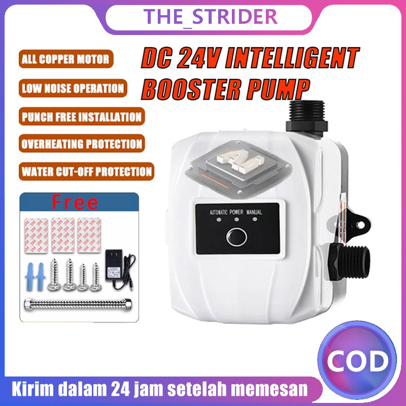 <Ready Stock>150W Booster Pendorong Air Booster Pump Otomatis 35L/Min Mesin Hemat Listrik Mesin Pend