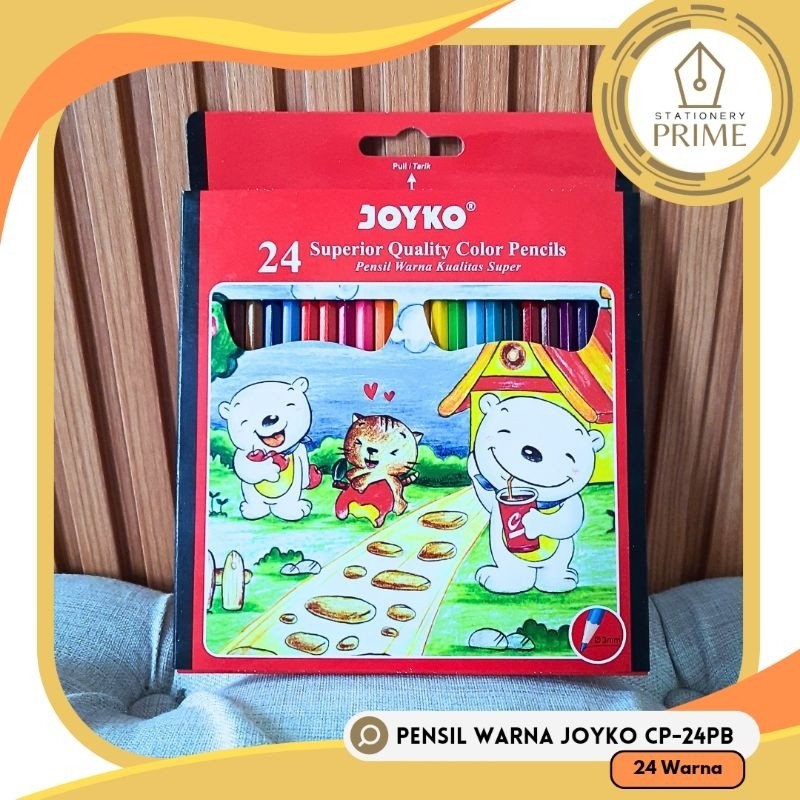 

Pensil Warna Joyko CP-24PB 24 Warna Panjang