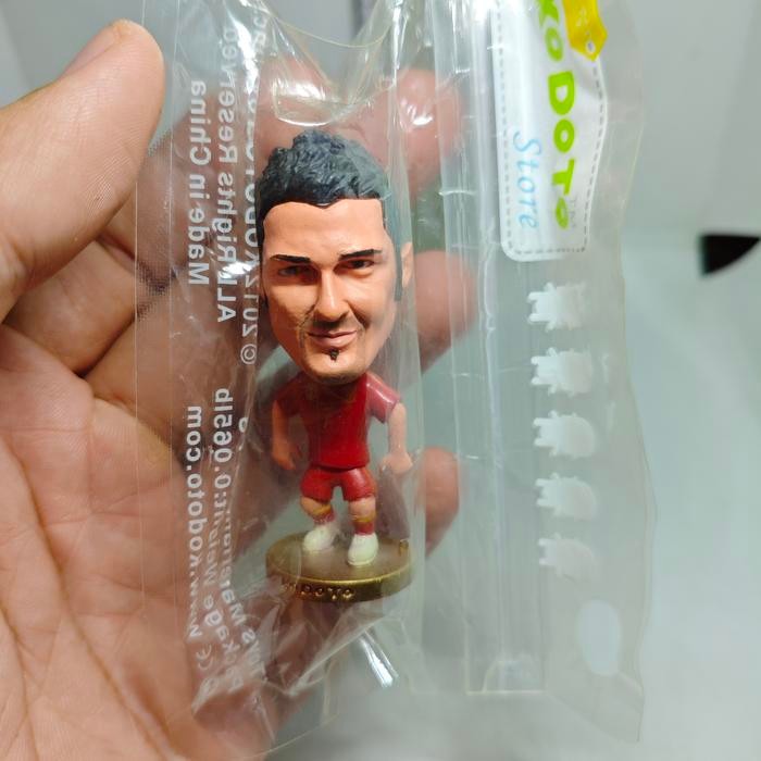 KYKY Mini Figure 2.5' Soccer Player Soccerwe Kodoto David Villa Barcelona Away Jersey Original