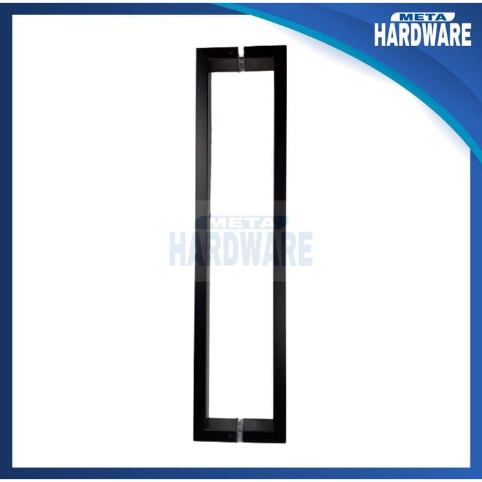 Pull Handle Dekkson Deluxe SQ PH 801 40X20X620X600 Matt Black