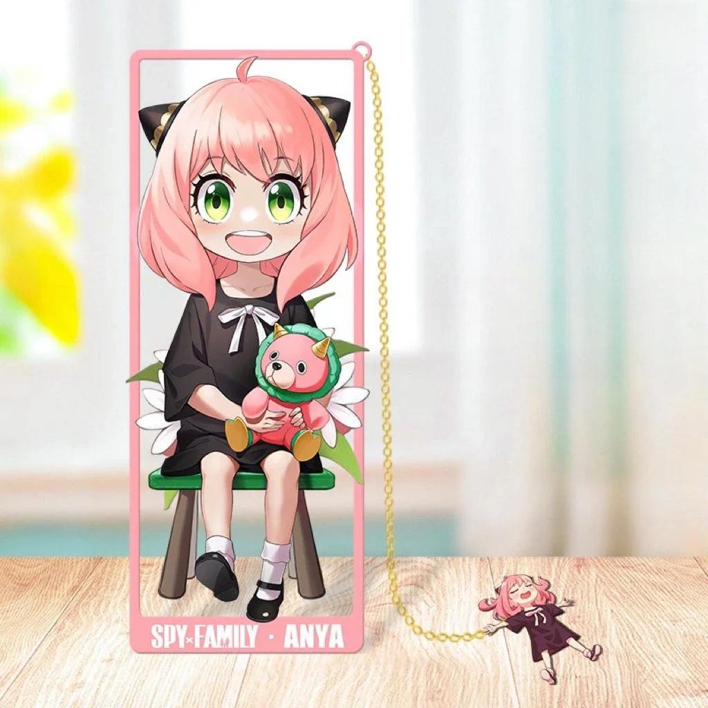 

Spy x Family Inspired Metal Bookmarks for Anime Fans, Unique Gift for Students and Cosplayers