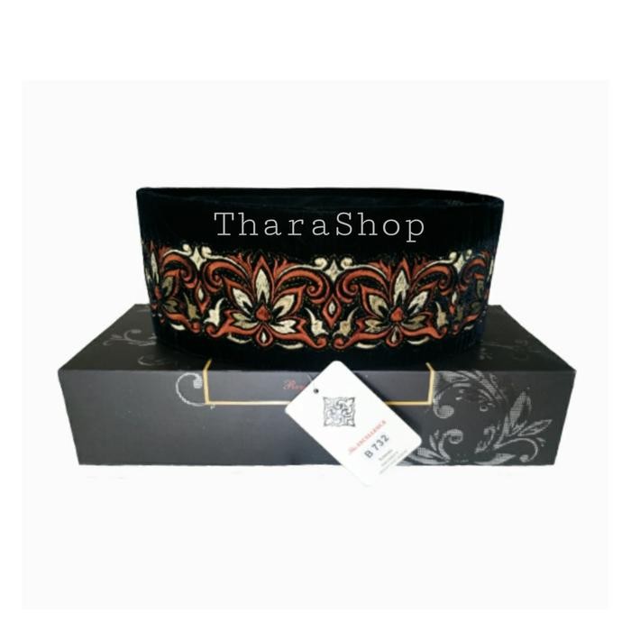 Royal Songkok Peci SUDEMALA IMPERIAL BORDIR SPESIAL Tinggi 9 cm B-732 - 5