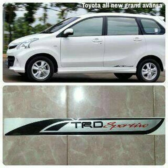 Stiker TRD Sportivo Grand Avanza