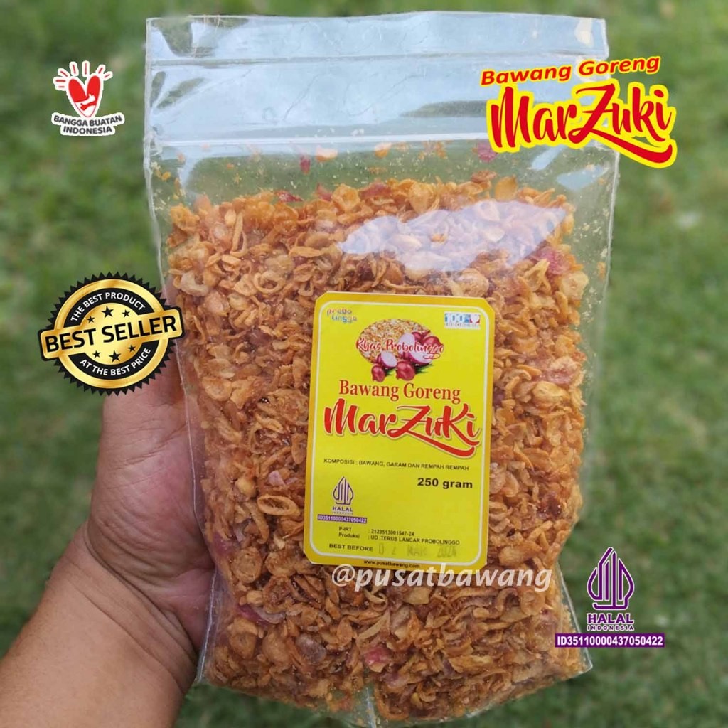 

bawang goreng marzuki terlaris 250 gram