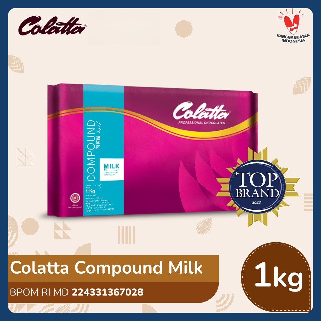 

Colatta Compound Chocolate Milk - Coklat Susu Batang 1Kg