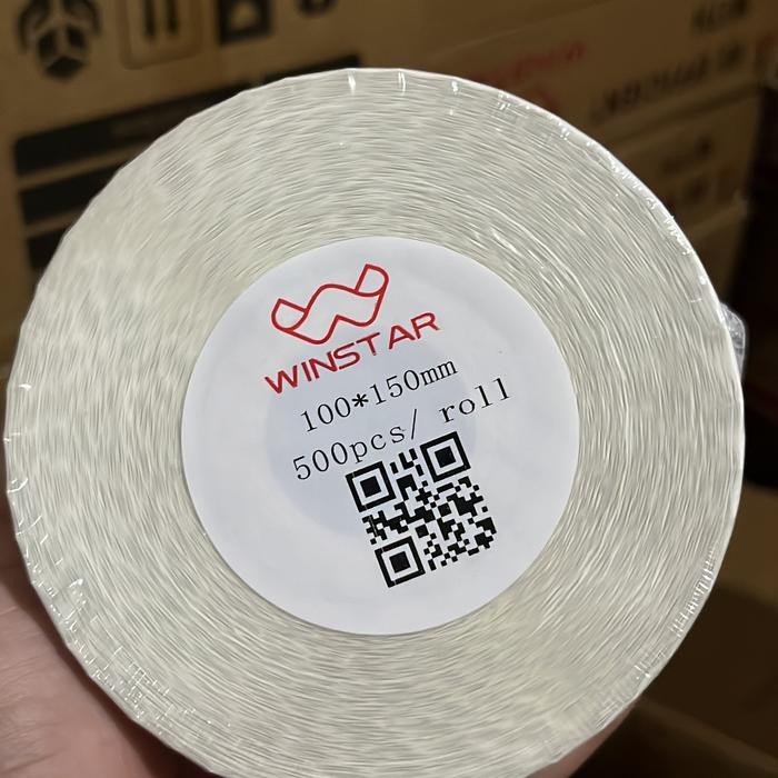 

label sticker thermal 100x150 isi 500 pcs / Resi thermal 100x150 isi 500 Pcs / resi label thermal 100x150 isi 500 Pcs Winstar - 100x150 isi 500, GOLDWIN LIPAT
