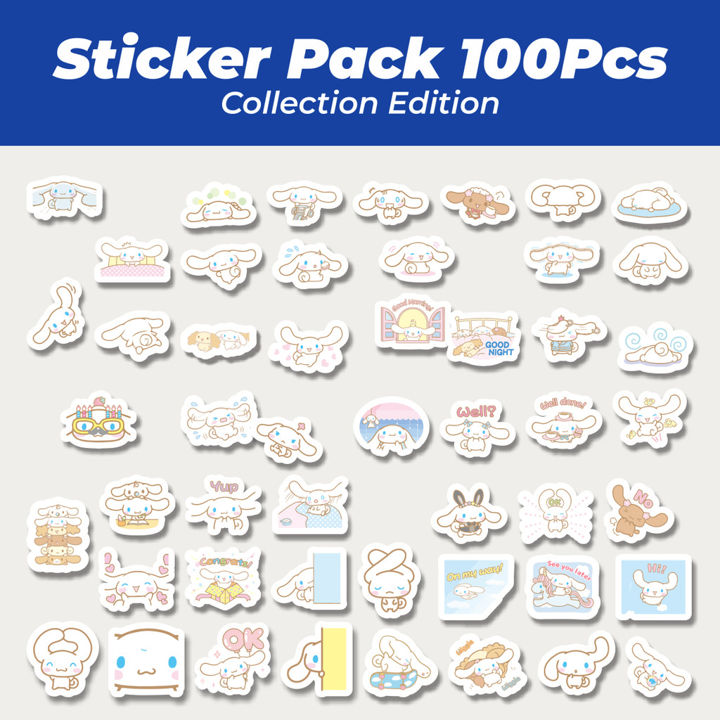 

Hot Stiker Kartun Cinamonroll Versi 1 Lucu Anti Air Stikers Berperekat Waterproof Sticker Decal Buat Motor Helm Buku Journal Koper Casing HP Laptop Botol Minum