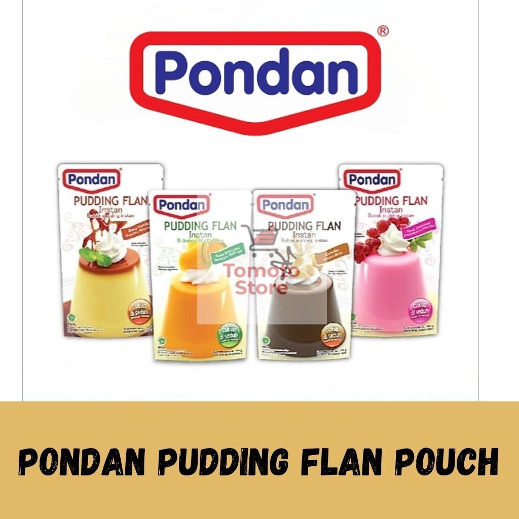 

✨ TOMOTOSTORE ✨ PONDAN Pudding Flan Pouch 100 gr