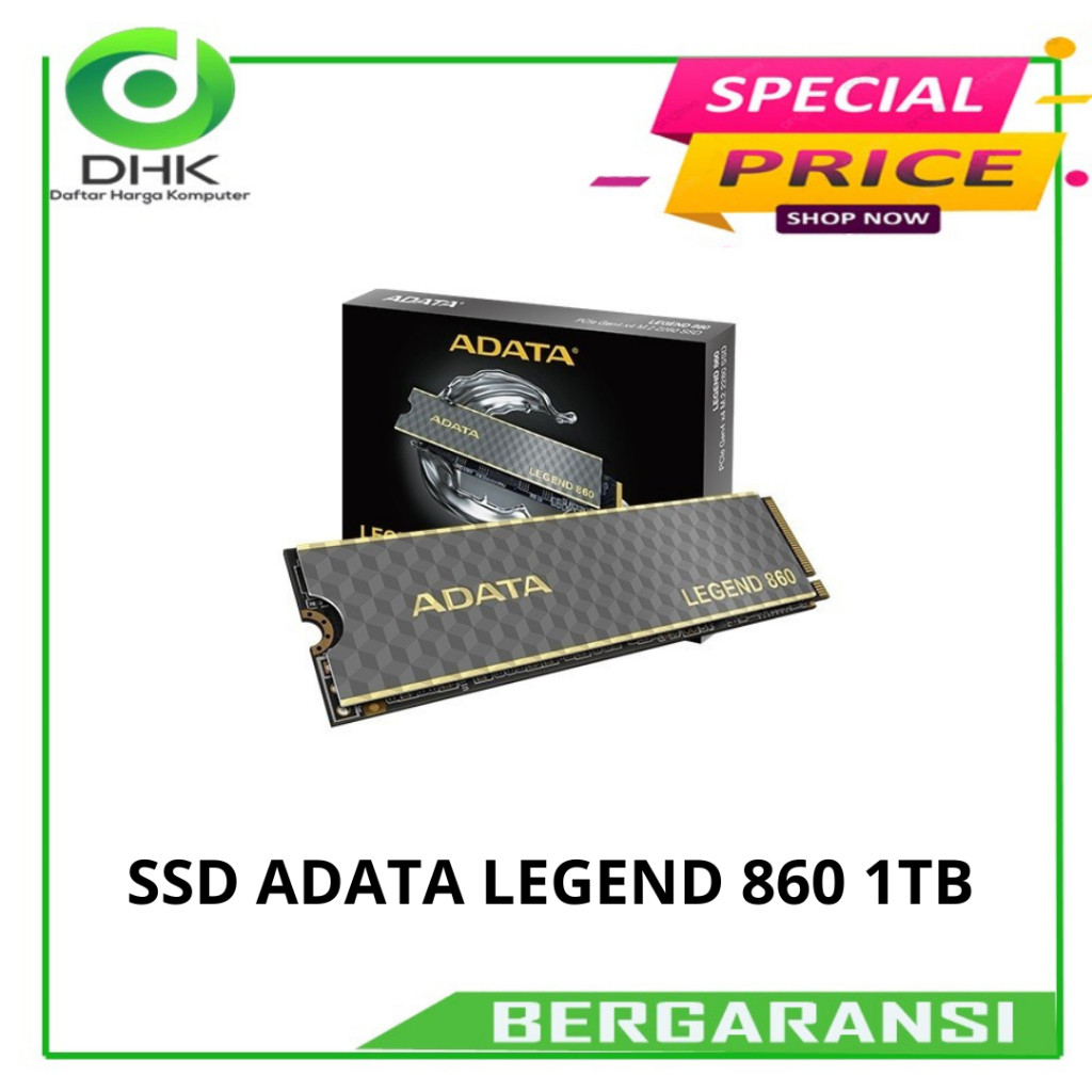 ADATA LEGEND 860 SSD 1TB NVME GEN 4x4