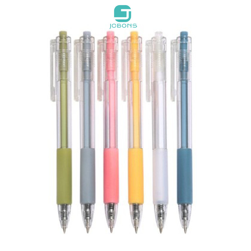 

Pena Gel 0.5mm Tinta Hitam Alat Tulis Sekolah Kantor Pen Warna Warni Bolpoint Polos