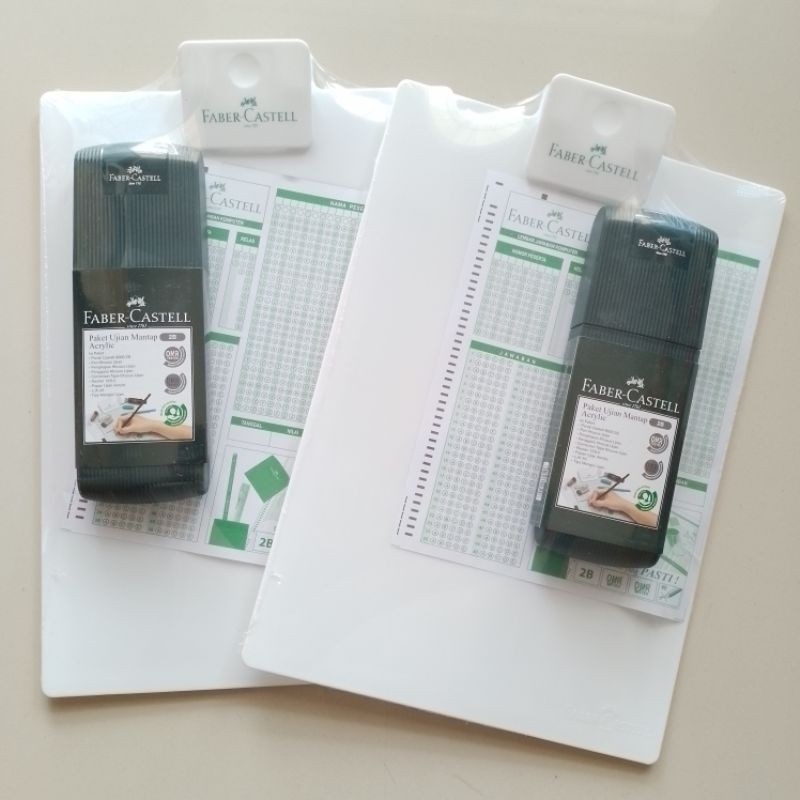 

Paket Ujian Mantap Lengkap + Papan Acrylic Faber Castell ( Pcs ) [ Original ]