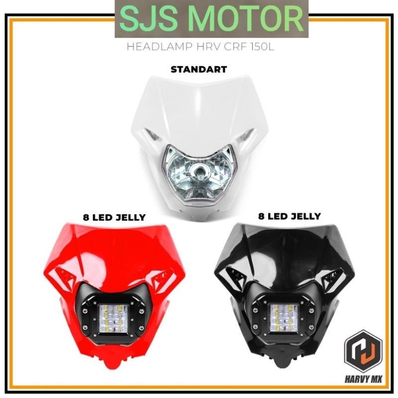 HEADLAMP CRF 150l 2018 REFLEKTOR CRF 2022 BATOK LAMPU DEPAN CRF LED