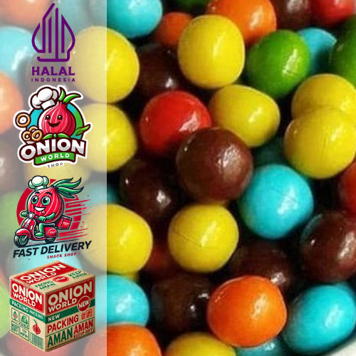 

UWD LAGIE MINI WARNA 250gr Lagie Warna Warni Chacha Warna Warni Chacha Coklat Lagie Mini Warna Warni