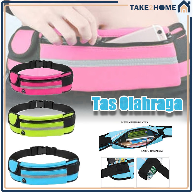 Tas Pinggang Olahraga Lari/Tas Lari Olahraga Tas Ikat Pinggang/Running Belt/Go Belt
