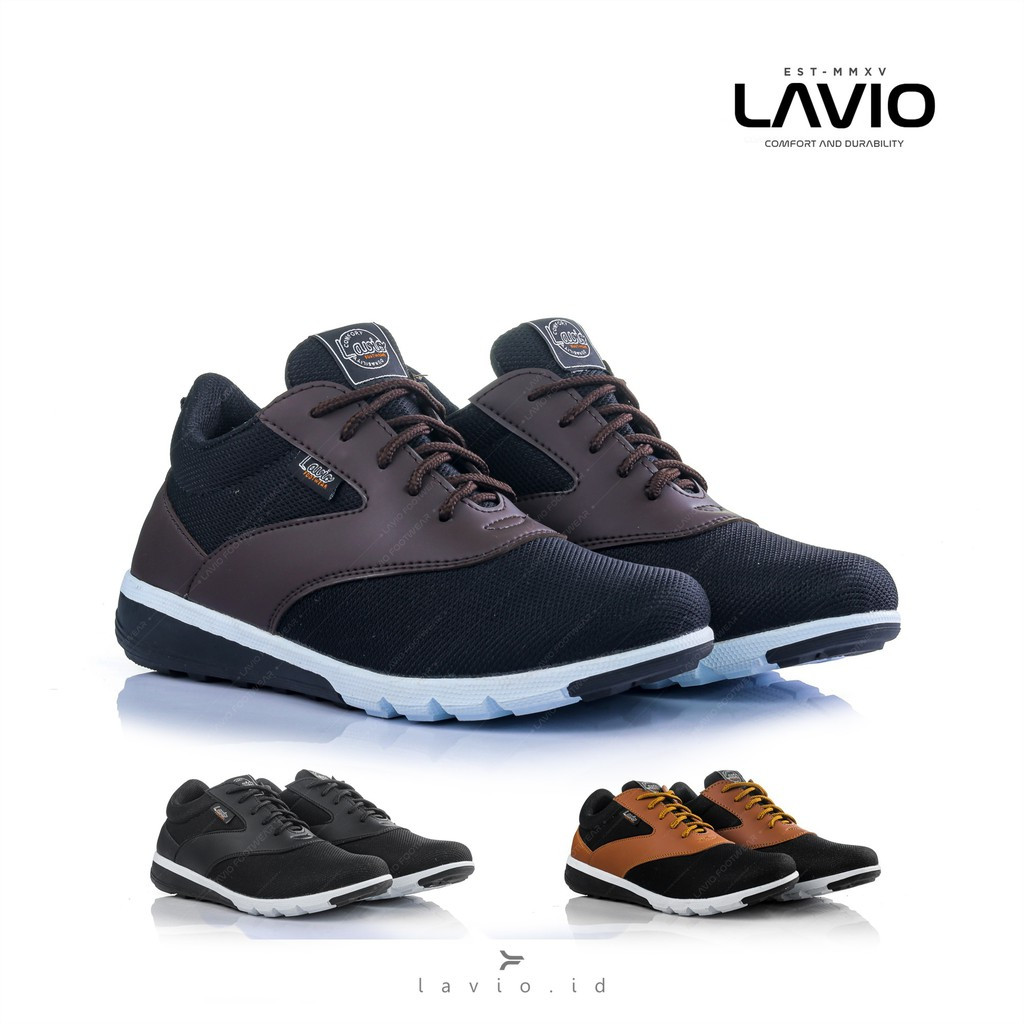 Lavio Sepatu Casual Pria Classy Original
