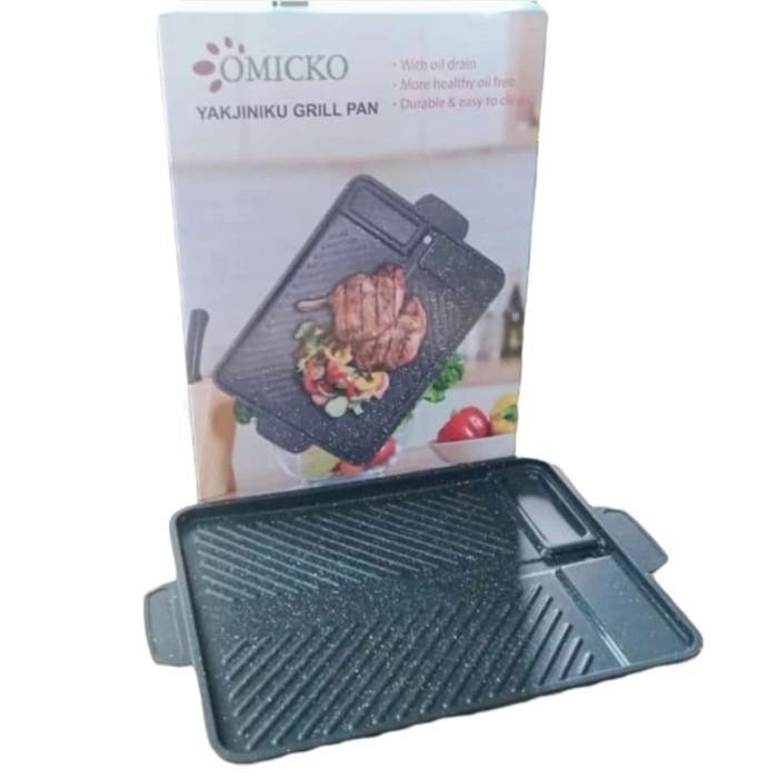 OMICKO Yakiniku Grill Pan (Anti Lengket) - Omicko
