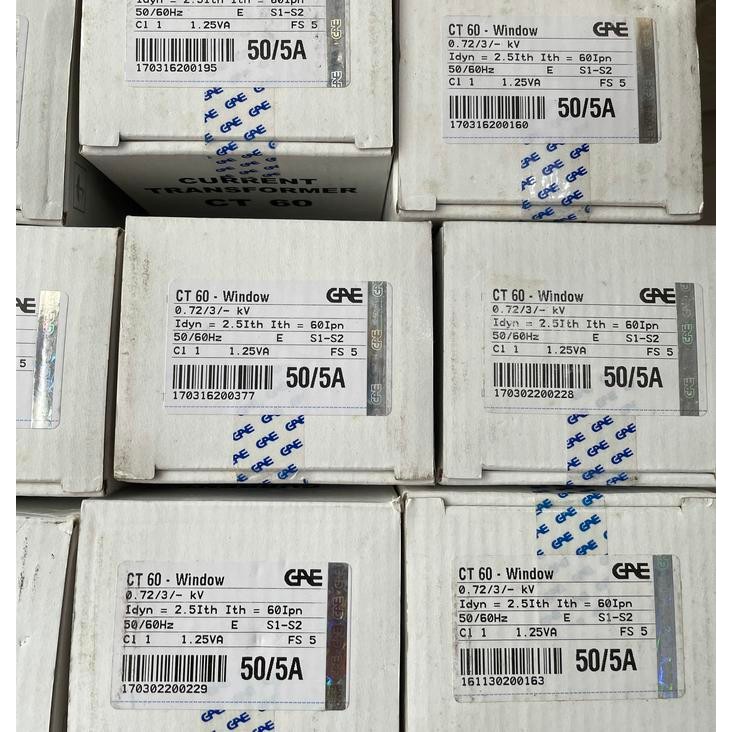 GAE Current transformer CT 60 CT60 50/5A window
