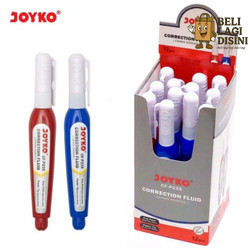 

JOYKO Correction Fluid CF P235 Tip Ex Cair P-235 / Tip X Correction Tape Kertas Murah / Tipex ATK Stationary Cairan Koreksi / Penghapus Cair Tipe X Grosir CFP235 CFP 235