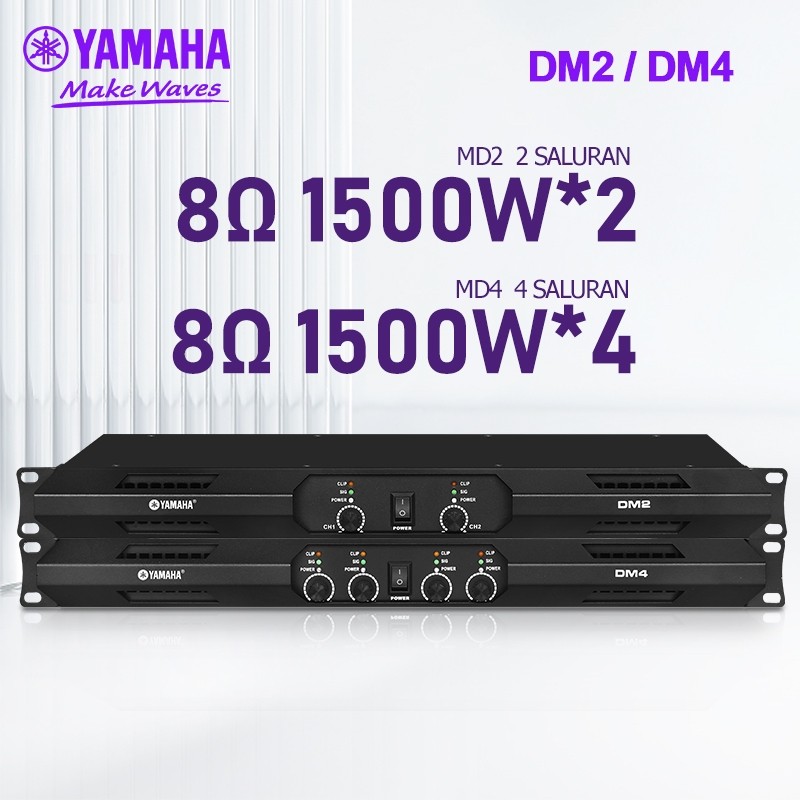 power amplifier,yamaha/original DM-2 8Ωpower 850 watt*2/DM-4 8Ωpower 850 watt*4,daya tinggi penguat,