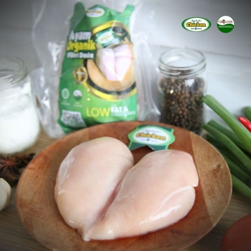 

AYAM NEGERI ORGANIK 1 KG BERKAH CHICKEN (FILLET, PAHA, SAYAP)