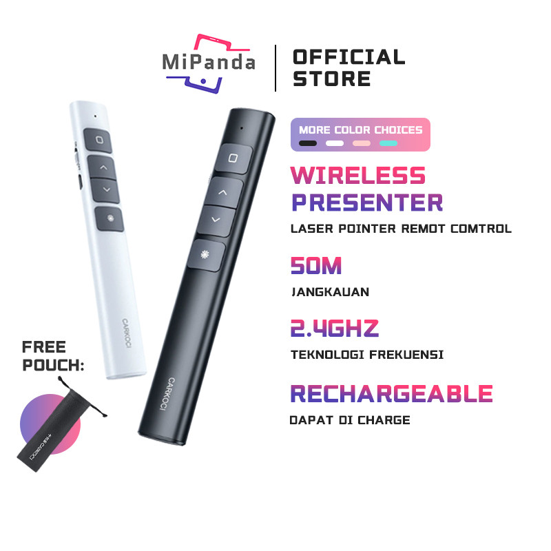 Mipanda Pointer Original | Pointer Presentasi | Presenter Laser Pointer | Pointer Wireless | Pointer