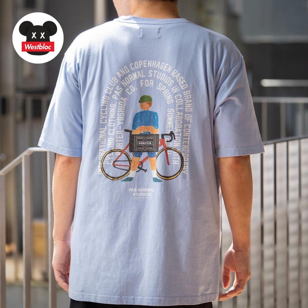 Porter x Pas Normal Studios T-shirt Tee Kaos PNS - Not Bike Bicycle Sepeda Outfit Bib Shoulder Waist