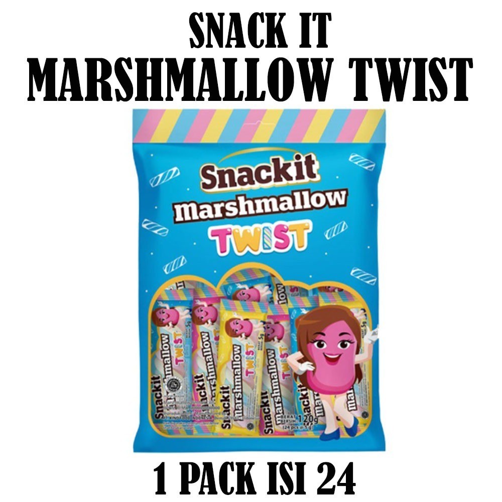 

SNACK IT MARSHMALLOW TWIST ISI 24