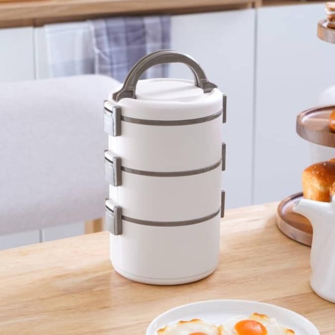 Kotak Makan 3 Susun Lunch Box APPETITE 2.5 Liter Rantang Bekal Modern