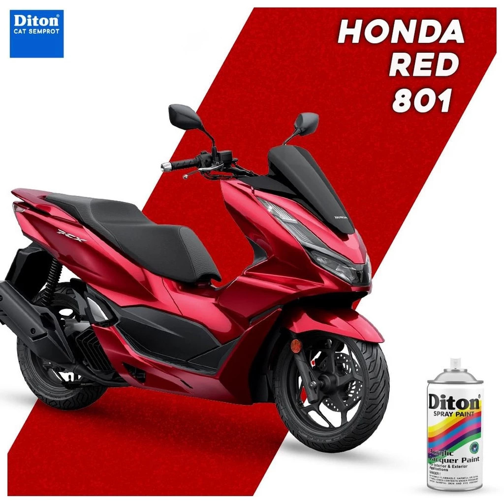 DITON CANDY TONE - 150CC - DC-801* - HONDA RED - Overpast
