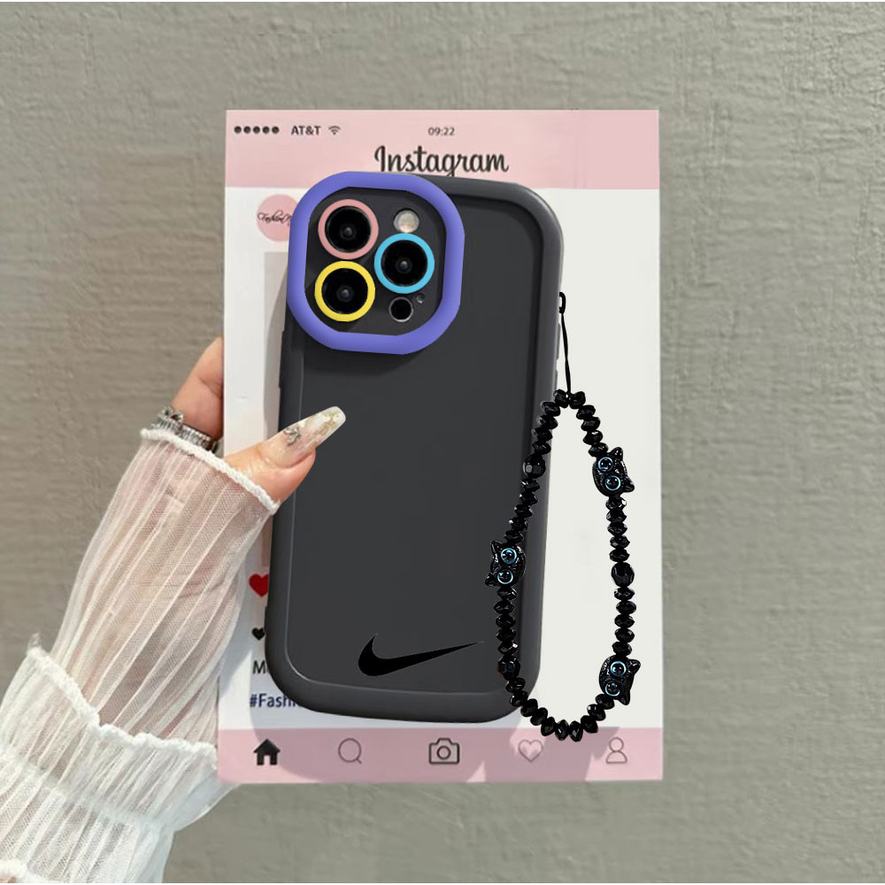 Black Label Nike OPPO A5 Pro  A3X A60 A18 A16 A17 A38 A78 A58 A12 A15 A3s A5s A31 A16K A17k A77s A7 