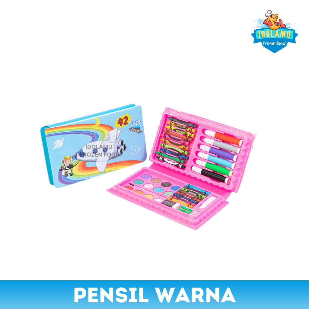 

Alat Lukis No-Kbx 42 Pensil Warna Krayon