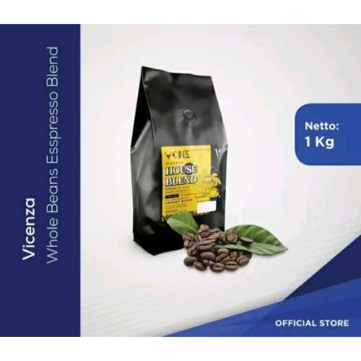 

kimoura shop-undefined-VICENZA WHOLE BEANS ESSPRESSO BLEND BIJI KOPI FULL ROBUSTA PREMIUM 1kg