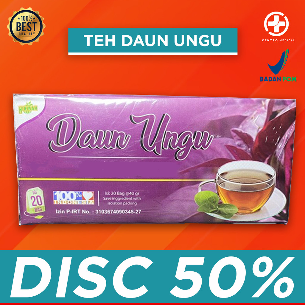 

[PROMO] Teh Celup Daun Ungu Teh Herbal Mengatasi Wasir / Ambeien
