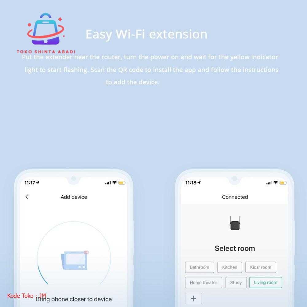 Xiaomi Wifi Repeater 5GHz Wifi Range Extender 1200Mbps - AC1200 | Promo Menarik | Produk Laris | Gar