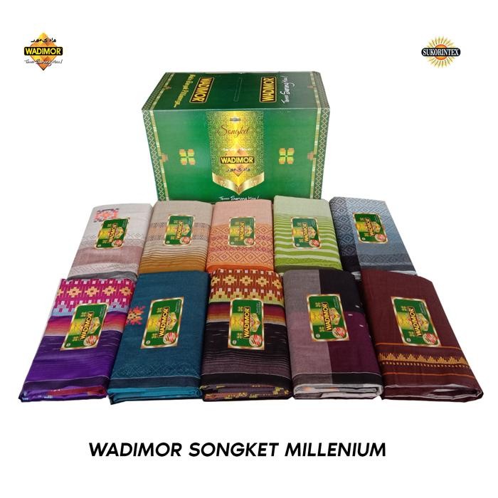 Wadimor Sarung Tenun Songket Millenium - RANDOM