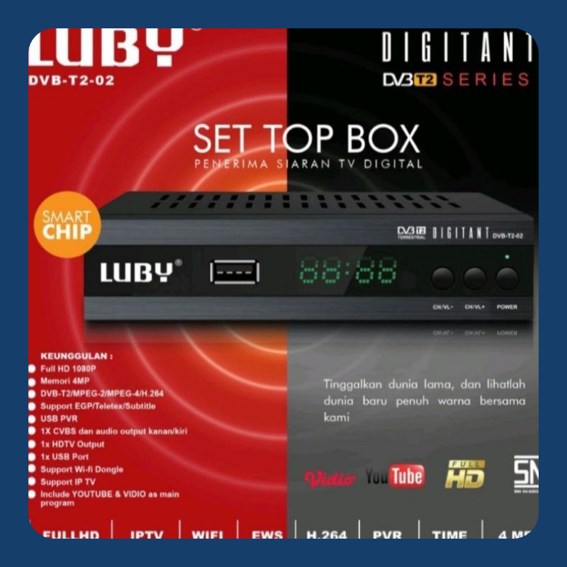 STB Luby set top box tv digital Luby 02