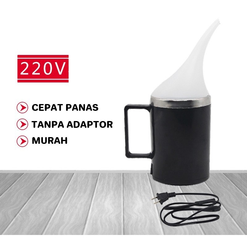 Teko / Mug / Cup Nano Burn Coating Heater Pemanas alat pembersih cover lampu mobilco