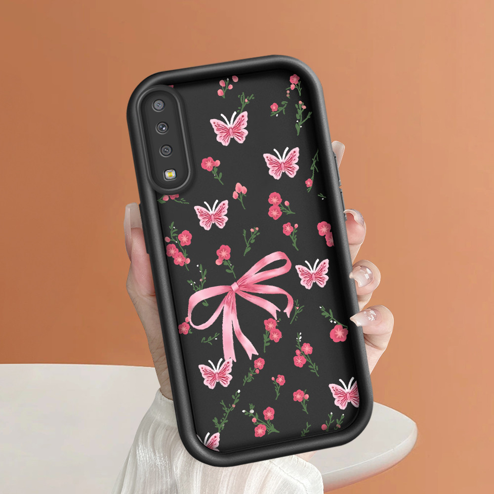 Casing Hp Untuk Compitable With Samsung A7 2018 A750 Phone Case Softcase Kesing Sofcase Silikon Flow