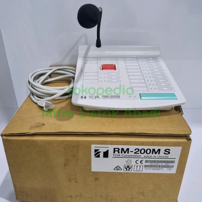 TOA RM-200M S Mikrophone TOA RM 200M Original