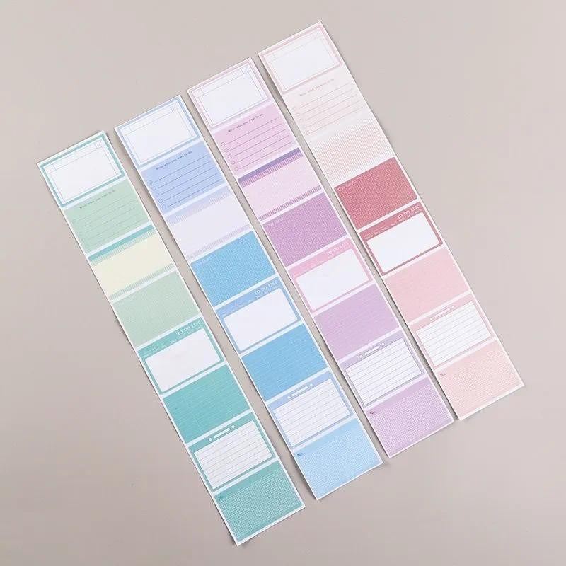 

256 Sheets Color Sticky Posted It Notes Pads Posits Stationery Paper Stickers Memo Notepad Notebook Pull-out Message Sticker