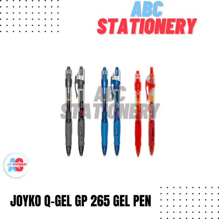 

Joyko Q-Gel GP 265 Gel Pen (isi 12 pcs)