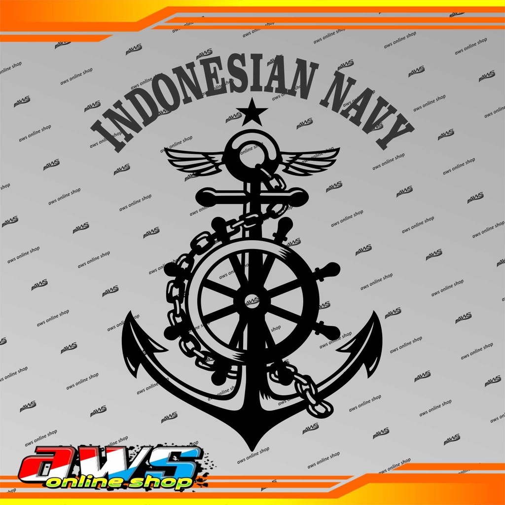 

Sticker Jangkar Indonesian Navy
